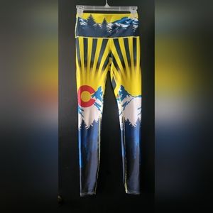 Colorado Threads, Limited Edition Sunrise Design, Blue/Yellow/Red, Size Small
